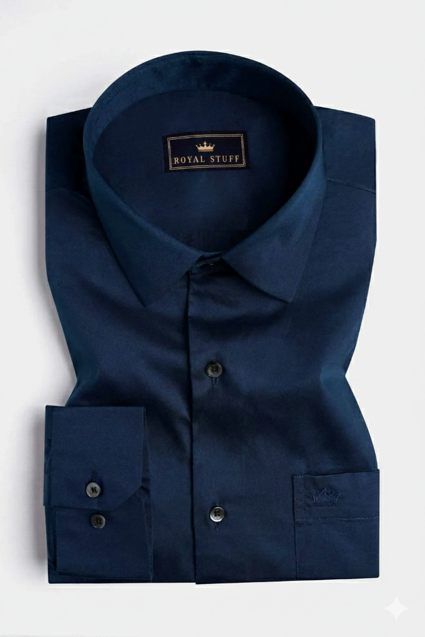 Royal Stuff Symbol Premium Men's Regular Fit Cotton Formal Shirt
